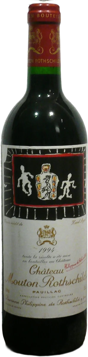 Bottle image used for the Château Mouton Rothschild search example